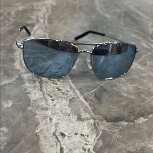 Revo chrome Sunglasses with Blue Lenses rx capable